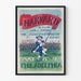 Vintage Harvard juliste - Harvard-klubien vuosittainen kokous Philadelphiassa