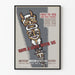 Vintage amerikkalainen luonnontieteellinen museo -juliste