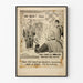 Vintagemilitaristinen juliste He Won't Talk - Historiallinen seinäkoristelu