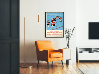 Vintage juliste Hémagénine Giraud - Retromainen kouluseinäkoriste