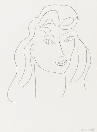 Tête de jeune fille, 1946 – Henri Matisse