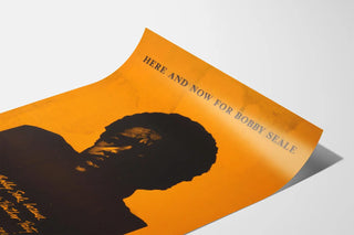 Vintage Juliste Here and Now Bobby Seale varten