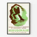 Vintage juliste Hirudinaasi verisuoniongelmiin