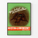 Vintage Juliste Hista-Liniment Beytout kipuihin ja reumasairauksiin
