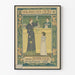 Vintage Hollantilainen Kakaoposti - Retro Art Nouveau -seinän koristejuliste