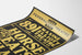 Vintage teatterijuliste 'Horse Eats Hat' -tyylinen graafinen taide
