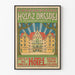 Vintage juliste Hospiz Dresden - Tärkeä hotellin seinäkoristelu