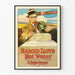 Harold Lloydin vintage juliste elokuvasta Hot Water