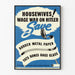 Vintage propagandajuliste: Kotirouvat käyvät sotaa - materiaalien säästö