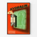 Vintage Hydralin -juliste lääketieteelliseen seinäkoristukseen