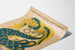 Art Deco lintu tyylitelty juliste taidetapahtumaan 1911