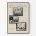 Koristejuliste vintage Iberia Pyhän Ehtoollisen juhlasta Sevillassa