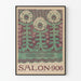 Seinäkoristejuliste Salon 906 - Vintage puolalainen taide