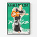 Vintage Juliste « Jag Älskar Romantik » - Seinän koristelu elokuvateemainen retro