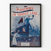 Vintage juliste "I'm Glad I'm Back in Yankee Land" - Retro amerikkalainen seinäkoriste
