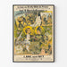 Vintage juliste medium Lane ja Neyn esitykseen