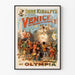 Vintagebaletti Juliste Venetsia Meren morsian Olympia-teatterissa