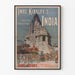 Vintage Juliste Imre Kiralfyn Intia - Eksoottinen seinäkoriste