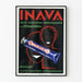 Vintage juliste INAVA hammastahnapasta immunisoiva