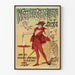 Vintage juliste Infernale Sorcellerie par Mlle Dicka