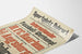 Vintage jalkapallo juliste kansainvälinen Sportplatz Ruhrort