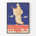 Vintage juliste Kansainvälinen laulajien kilpailu Basel 1914