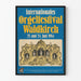 Vintage-festivaalin kansainvälinen urkujuliste Waldkirch 1984