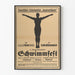 Vintagejuliste 1921 - Ensimmäinen Kansainvälinen Uimafestivaali
