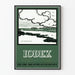 Vintage Iodex - Luonnon ja meren seinäkoristelu Juliste
