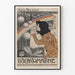 Art Nouveau -juliste 3 rue Thénard - Irichromatiini Jacques Rogue'n mukaan