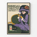 Vintage mainosjuliste Irrigal-tableteille