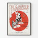 Vintage Juliste Isabelle 1896 koristeellinen ja taiteellinen