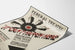 Vintage-teatterin juliste "It Can't Happen Here" Federal Theatre New Jersey