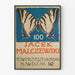 Perhosen juliste Jacek Malczewski seinäkoriste vintage
