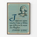 Vintage Juliste Jeanne d’Arc Historiallinen lainaus