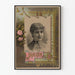 Vintage juliste naisellinen muotokuva koristeellinen Janish Countess Arco