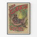 Vintage Juliste Jardin d'Acclimatation Caraïbes - Seinäsisustus