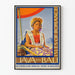 Vintage Java ja Bali - Rakkauden saaret Juliste