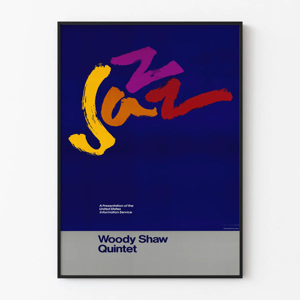 Jazz Woody Shaw Quintetin juliste sisustukseen