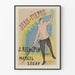Vintage Jean-Pierre -juliste seinäkoristukseen Artem Legrand