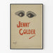 Vintage Jenny Golder -juliste intensiivisellä katseella