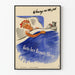 Vintage juliste seinäkoristelu Jenny on the Job Beauty Sleep