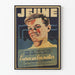 Vintage Juliste Nuori harjoittaa hyvää ammattia - Retro-seinäkoristelu