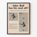 Britannian sodankäytön infografiavintagejuliste 1940–1942