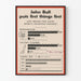 Vintage John Bull ja Britannian sotaponnistus -juliste