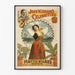 Vintage Juliste John W. Isham Julkkikset Mattie Wilkes sopraano