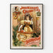 Vintage juliste John W. Ishams Julkkikset – Retro seinäkoriste