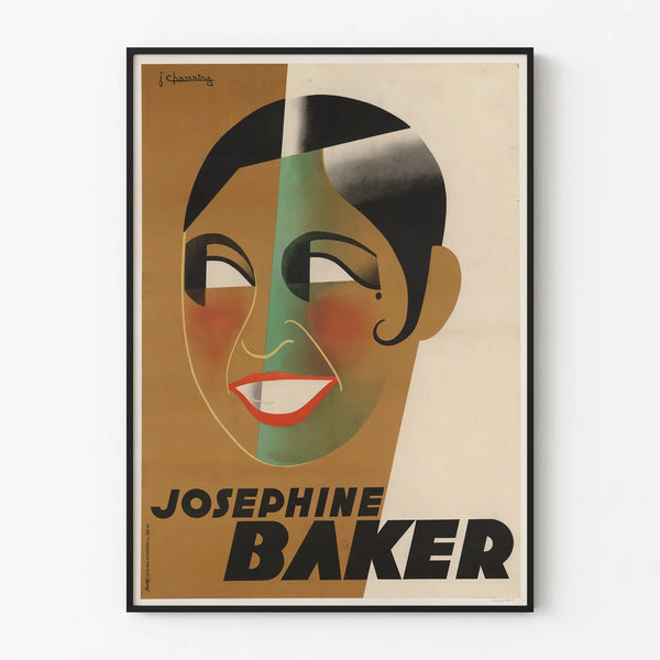 Vintage Juliste Joséphine Baker - Taiteellinen ja retro seinäkoristelu