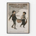 Vintage juliste Puy de Dôme -päivä, sotilaspakkaus 1916