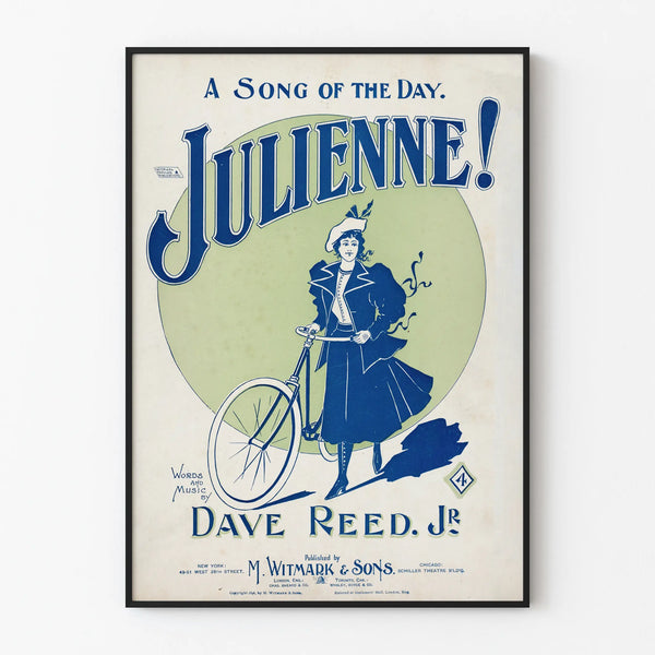 Vintage Juliste Julienne! Päivän laulu Dave Reed Jr:n esittämänä